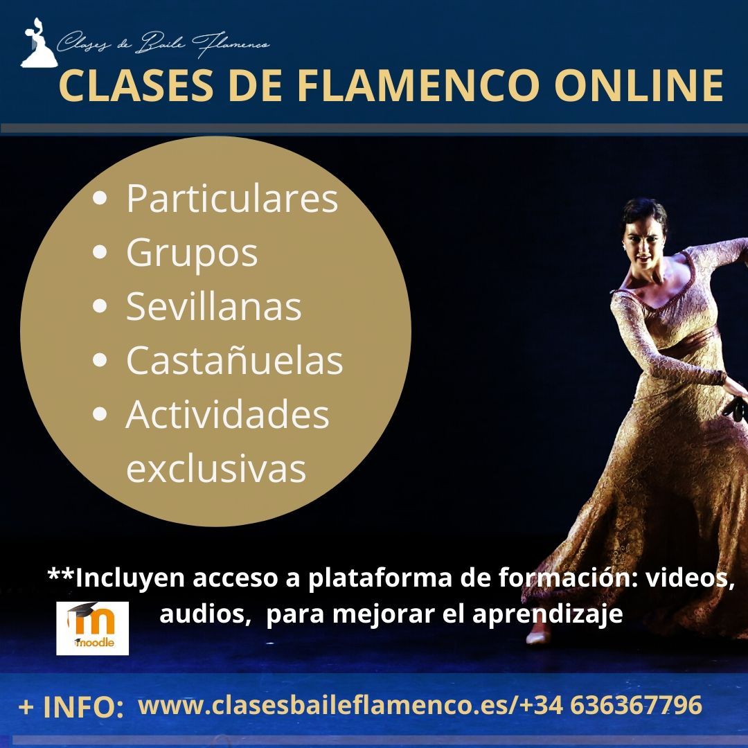 CURSOS y clases DE FLAMENCO ONLINE