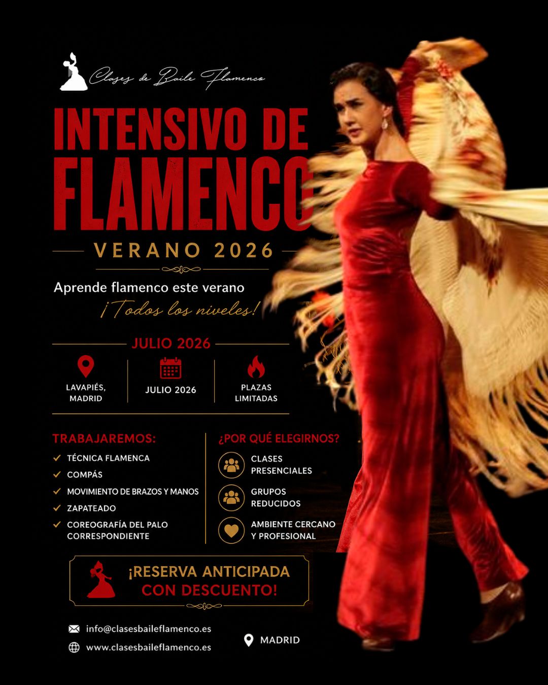 Intensivos de Flamenco en Madrid