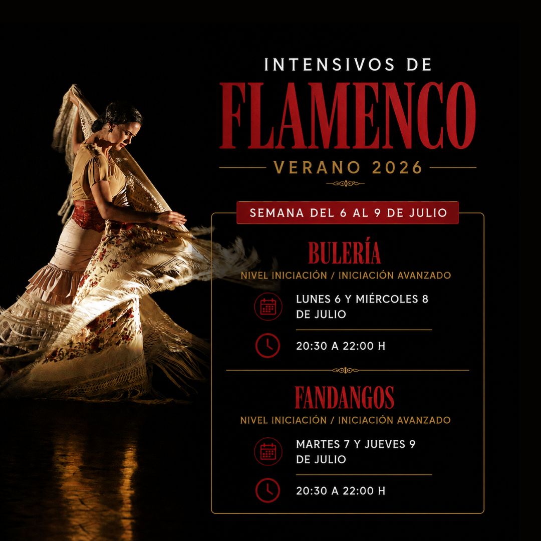 cursos intensivos de flamenco en Madrid clases Flamenco Danza Española